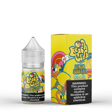 Beach Club Salt 30ml Lemon Squeeze - Vapor Fog - 725272730409 - Nic Salts