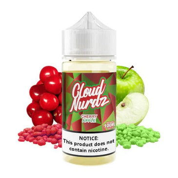 Cloud Nurdz 100ml Cherry Apple - Vapor Fog - 0679523964092 - Liquids