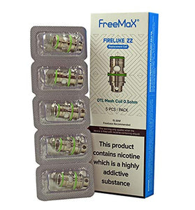 Freemax Fireluke 22 DTL 0.5 ohm Mesh - Vapor Fog - 192786003242 - Devices - Pods & Coils - Freemax