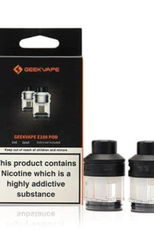 GeekVape E100 Empty Pod (2pk) - Vapor Fog - 6974622808518 - Devices - Pods & Coils - Geekvape