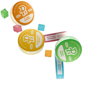 Pure P's 100mg THC - P Gummy Can - Vapor Fog - 683723246001 - Delta - Edibles