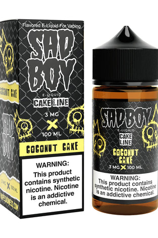 Sadboy 100ml Coconut Cake - Vapor Fog - 0795154434893 - Liquids