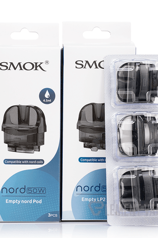 Smok Nord 50w Pod (3 pk) Empty Nord Pod - Vapor Fog - 6940695691487 - Devices - Pods & Coils - Smok