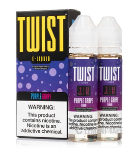 Twist 120ml (60ml x 2) Purple Grape - Vapor Fog - 0012436991296 - Liquids