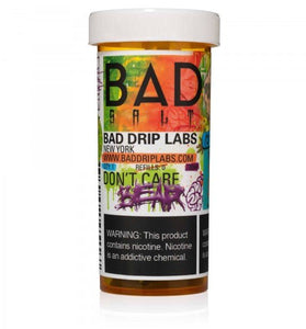 Bad Drip Salt 30ml Dont Care Bear - My Store - Nic Salts - Bad Drip Salt