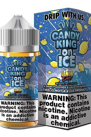 Candy King 100ml Lemon Drops on Ice - My Store - 644216826971 - Liquids - Candy King