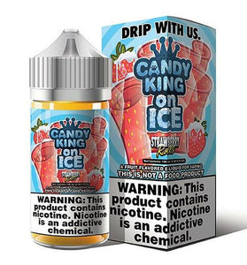 Candy King 100ml Strawberry Rolls on Ice - My Store - 644216830671 - Liquids - Candy King