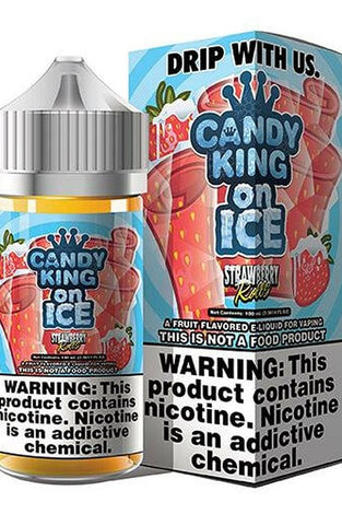 Candy King 100ml Strawberry Rolls on Ice - My Store - 644216830671 - Liquids - Candy King