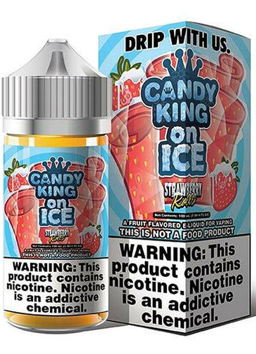 Candy King 100ml Strawberry Rolls on Ice - My Store - 644216830671 - Liquids - Candy King