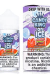 Candy King 100ml Strawberry Watermelon Bubblegum on Ice - Vapor Fog - 653341352798 - Liquids - Candy King