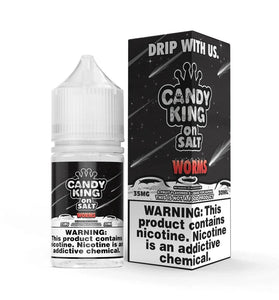 Candy King on Salt 30ml Worms - Vapor Fog - Nic Salts - Candy King Salt
