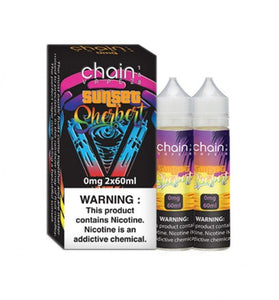 Chain Vapez 120ml (60ml x 2) Sunset Sherbert - My Store - 0850005040279 - Liquids - Chain Vapez