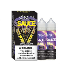 Chain Vapez 120ml (60ml x 2) The Sauce - My Store - 0850005040187 - Liquids - Chain Vapez