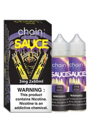 Chain Vapez 120ml (60ml x 2) The Sauce - My Store - 0850005040187 - Liquids - Chain Vapez