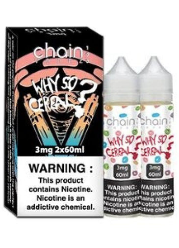 Chain Vapez 120ml (60ml x 2) Why So Cereal? - My Store - 0850005040569 - Liquids - Chain Vapez