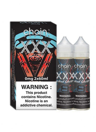 Chain Vapez 120ml (60ml x 2) XXX and Chill - My Store - 0850005040248 - Liquids - Chain Vapez
