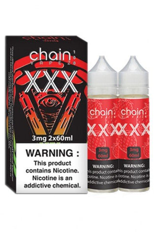 Chain Vapez 120ml (60ml x 2) XXX - My Store - 0850005040217 - Liquids - Chain Vapez