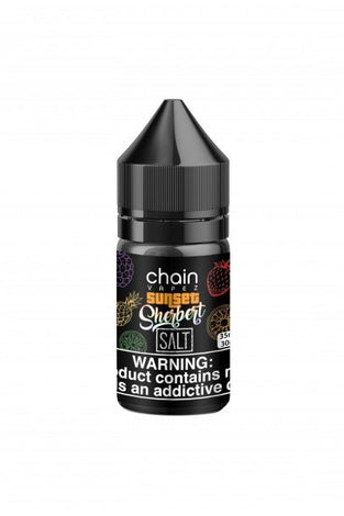 Chain Vapez Salt 30ml Sunset Sherbert - My Store - 855201007613 - Nic Salts - Chain Vapez Salt