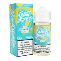 Cloud Nurdz 100ml Blue Raspberry Lemon Iced - Vapor Fog - 765066671518 - Liquids