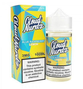 Cloud Nurdz 100ml Blue Raspberry Lemon - My Store - 0012436997502 - Liquids - Cloud Nurdz