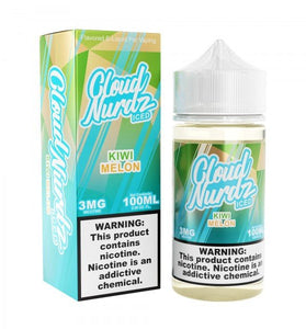 Cloud Nurdz 100ml Kiwi Melon Iced - My Store - 765066671495 - Liquids - Cloud Nurdz