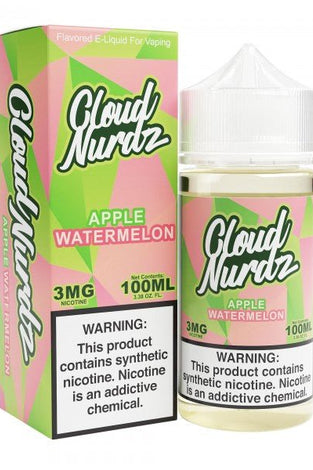 Cloud Nurdz 100ml Watermelon Apple - My Store - 0650434323550 - Liquids - Cloud Nurdz