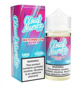 Cloud Nurdz 100ml Watermelon Berry Ice - My Store - Liquids - Cloud Nurdz