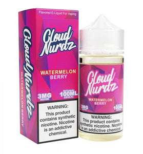 Cloud Nurdz 100ml Watermelon Berry - My Store - 012436996505 - Liquids - Cloud Nurdz