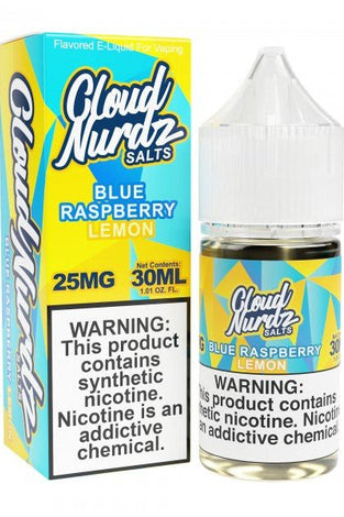 Cloud Nurdz Salt 30ml Blue Raspberry Lemon - My Store - 0765066671327 - Nic Salts - Cloud Nurdz Salt