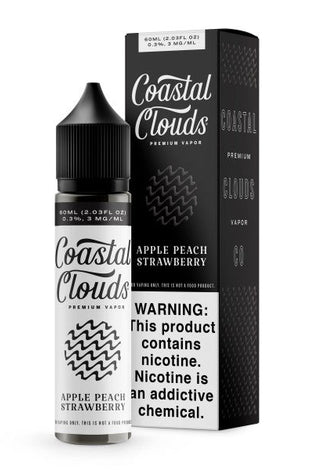 Coastal Clouds 60ml Apple Peach Strawberry - My Store - 0600176051846 - Liquids - Coastal Clouds