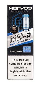 Freemax Marvos MS-D Mesh Coils (5 pk) - Vapor Fog - 0192786008506 - Devices - PodsCoils - Freemax