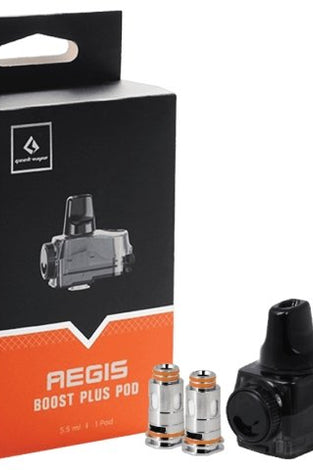 GeekVape Aegis Boost Plus Pod w/ 2 Coils - Vapor Fog - 6971894249568 - Devices - Pods& - Coils - Geekvape