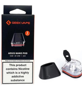GeekVape Aegis Nano Pods (2 pk) - Vapor Fog - 6970313647381 - Devices - PodsCoils - Geekvape