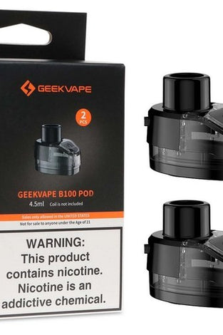 GeekVape B100 Empty Pod (2 pk) - Vapor Fog - 6974622809157 - Devices - Pods& - Coils - Geekvape