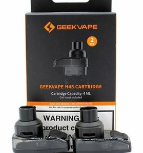 GeekVape H45 Cartridge Empty Pod (2 pk) - Vapor Fog - 6974622803384 - Devices - Pods& - Coils - Geekvape