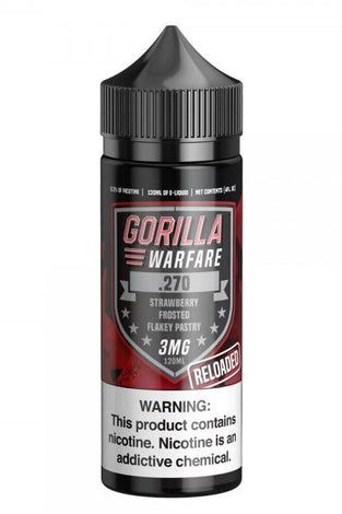 Gorilla Warfare 120ml .270 Reloaded - My Store - Liquids - Gorilla Warfare
