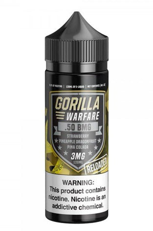 Gorilla Warfare 120ml .50 BMG Reloaded - My Store - Liquids - Gorilla Warfare
