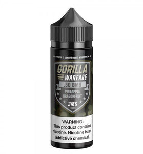 Gorilla Warfare 120ml .50 BMG - My Store - Liquids - Gorilla Warfare
