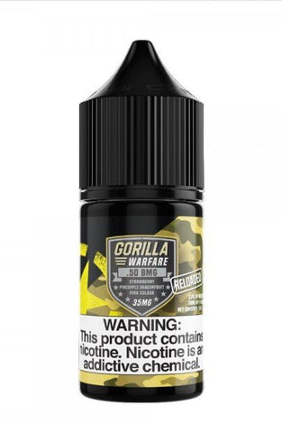 Gorilla Warfare Salt 30ml .50 BMG Reloaded - My Store - Nic Salts - Gorilla Warfare Salt
