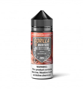 Gorilla Warfare Sawed-Off 120ml 20 Gauge - My Store - 0693634560325 - Liquids - Gorilla Warfare