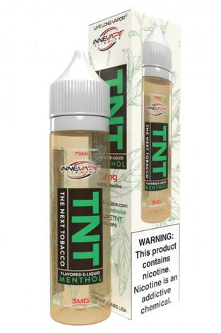 InneVape 75ml TNT Tobacco Menthol - My Store - 0053176362991 - Liquids - Innevape