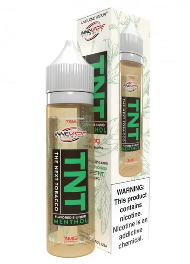 InneVape 75ml TNT Tobacco Menthol - My Store - 0053176362991 - Liquids - Innevape