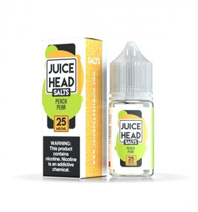 Juice Head Salt 30ml Peach Pear - Vapor Fog - 788782962661 - Nic Salts