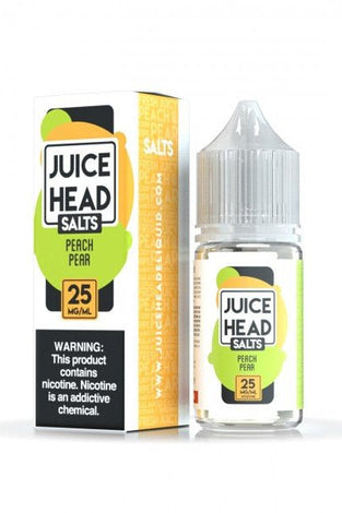 Juice Head Salt 30ml Peach Pear - Vapor Fog - 788782962661 - Nic Salts