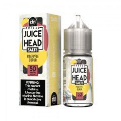 Juice Head Salt 30ml Pineapple Guava Freeze - Vapor Fog - 0810096919762 - Nic Salts