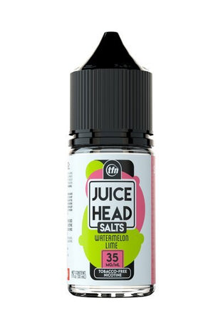 Juice Head Salt 30ml Watermelon Lime (Tart Watermelon) Freeze - My Store - 0600609529287 - Nic Salts - Juice Head Salt
