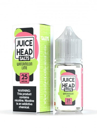 Juice Head Salt 30ml Watermelon Lime (Tart Watermelon) - Vapor Fog - 788782962685 - Nic Salts - Juice Head Salt