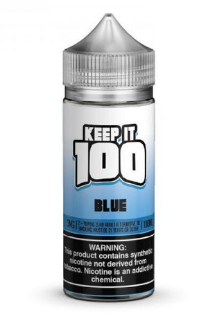Keep It 100 100ml Blue (OG Blue Slushie) - My Store - 689396788763 - Liquids - Keep It 100