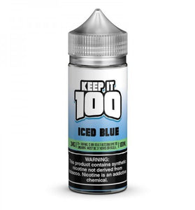 Keep It 100 100ml Iced Blue (OG Blue Slushie Iced) - My Store - 610877579402 - Liquids - Keep It 100