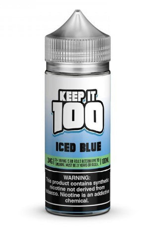 Keep It 100 100ml Iced Blue (OG Blue Slushie Iced) - My Store - 610877579402 - Liquids - Keep It 100
